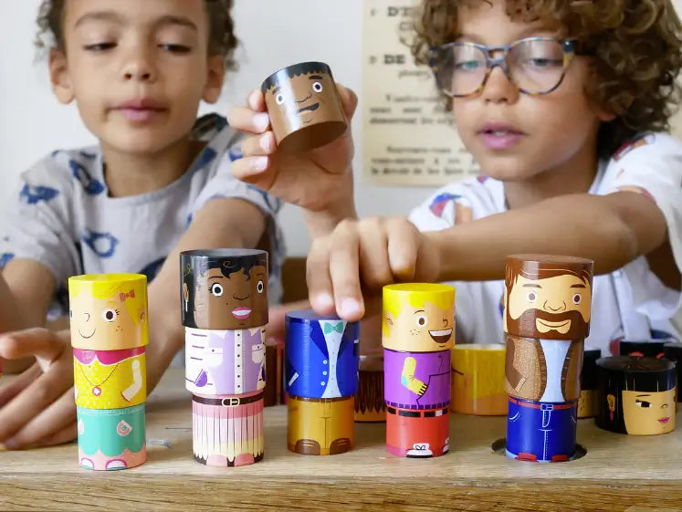 Diverse Friends Magnetic Building Doll Set - back in stock!