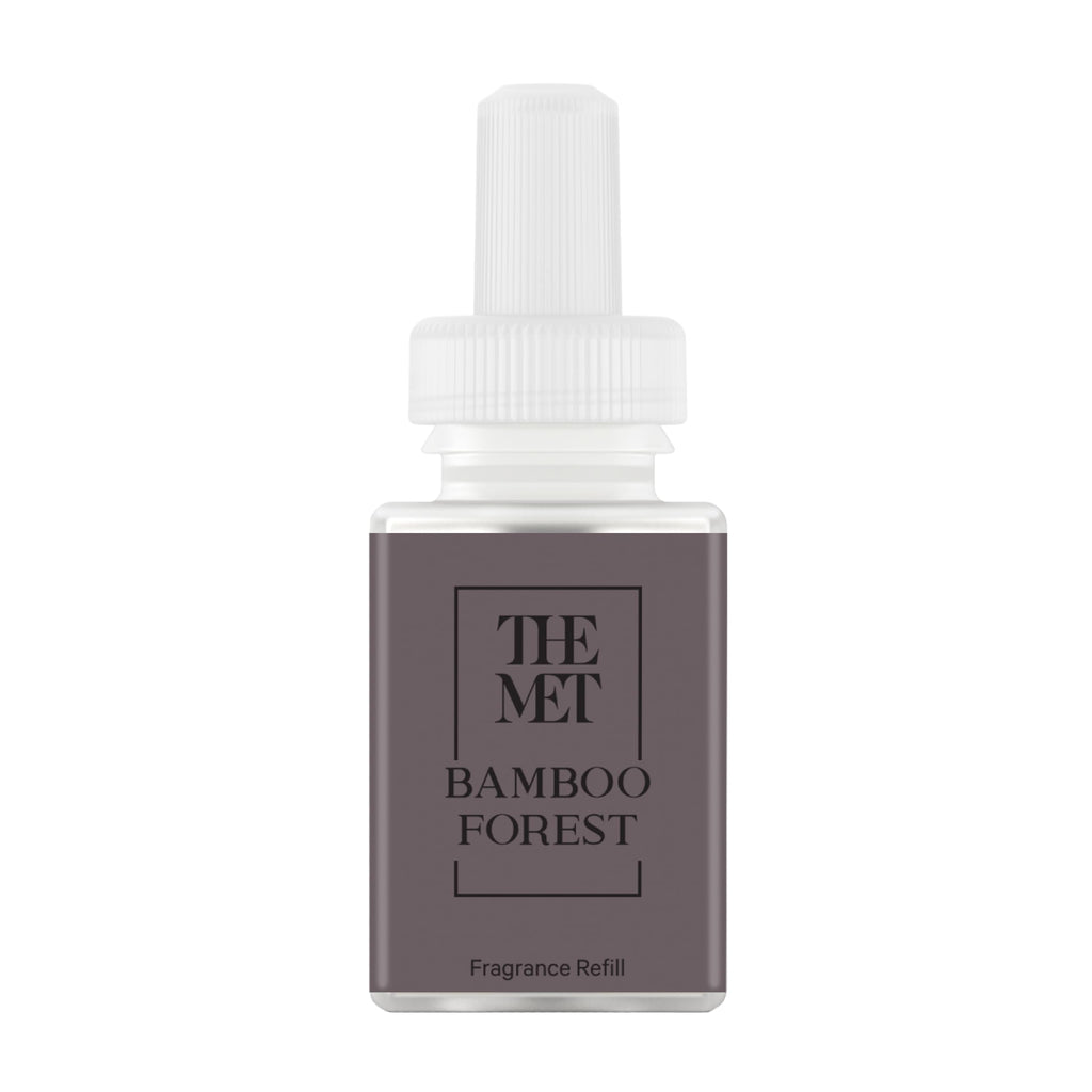 Pura & The Met Home Scent Refill - Smart Home Air Diffuser Fragrance - Up to 120-Hours of Luxury Fragrance - Household Essential - Clean & Safe Diffuser Fragrance - Single Refill Bamboo Forest