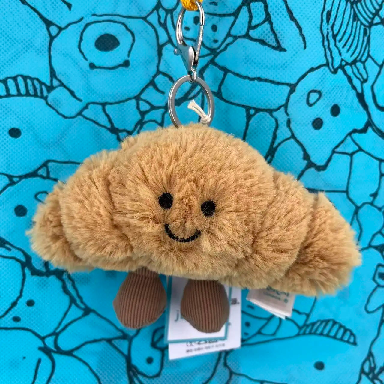 New UK Limited Edition Tea Bag Marshmallows Cartoon Doll Cat Interactive Toy Pet Girl Gift Graduation Season Gift Keychain