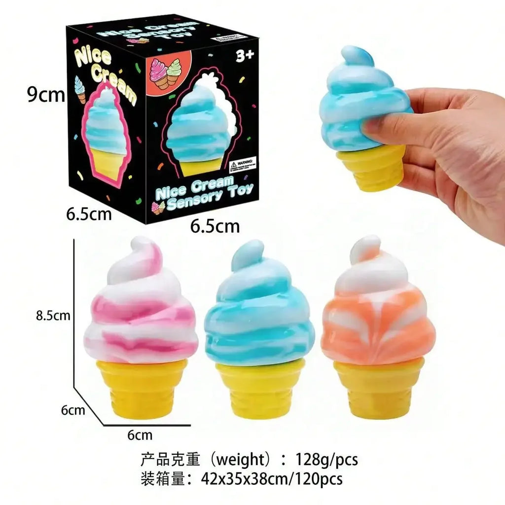 Surprise Box - Assorted Stress Relief Squeeze Toys, Food & Animal Shaped Squishy Balls, Anxiety Relief Sensory Fidget Toys