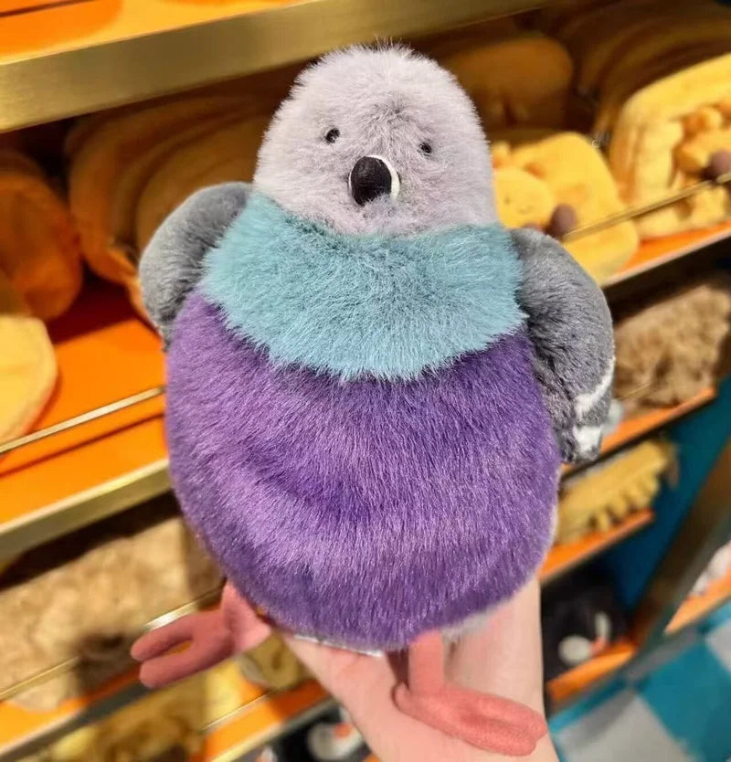 Funny Fat Pigeon Plush Pillow Super Soft bird Plush toy for Bed Sofa Office Non-Slip Machine Washable Cute Home Decor Gift