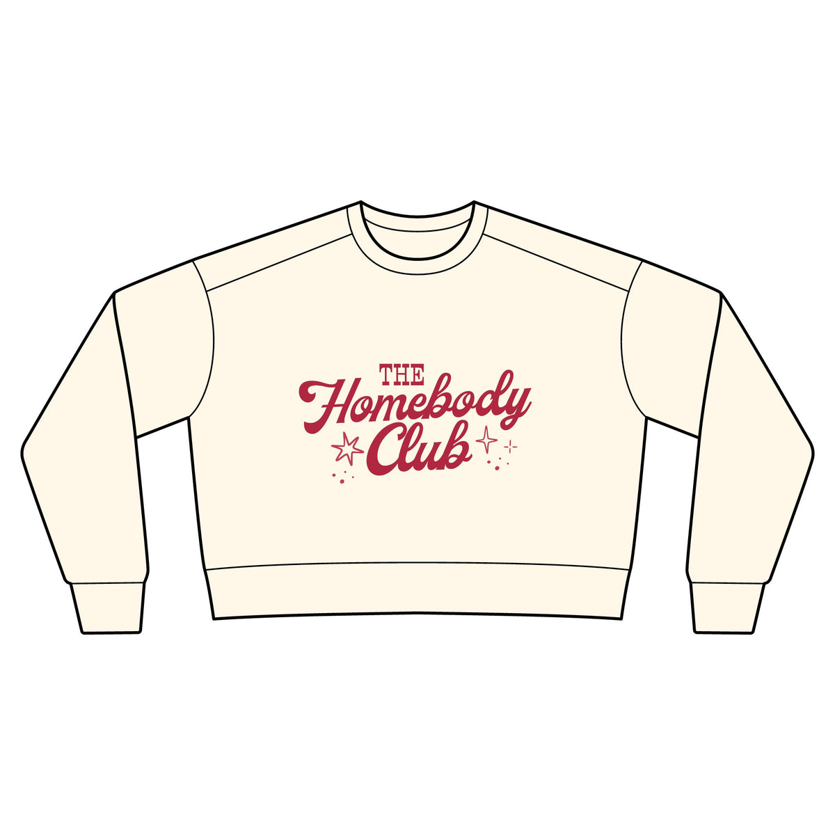 Women's Garment-Dyed Mid-Length Crewneck Sweatshirt