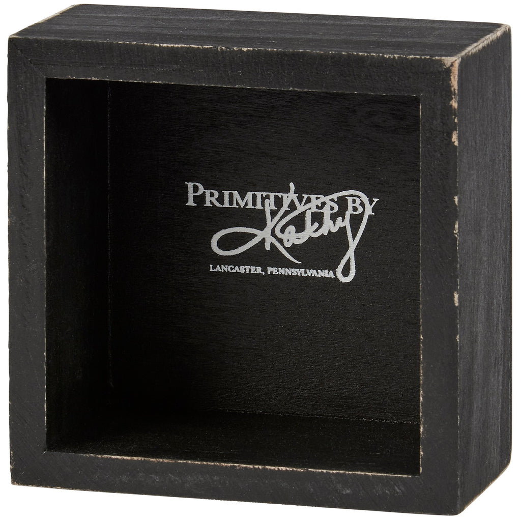 Survived Without You Wood Block Sign
