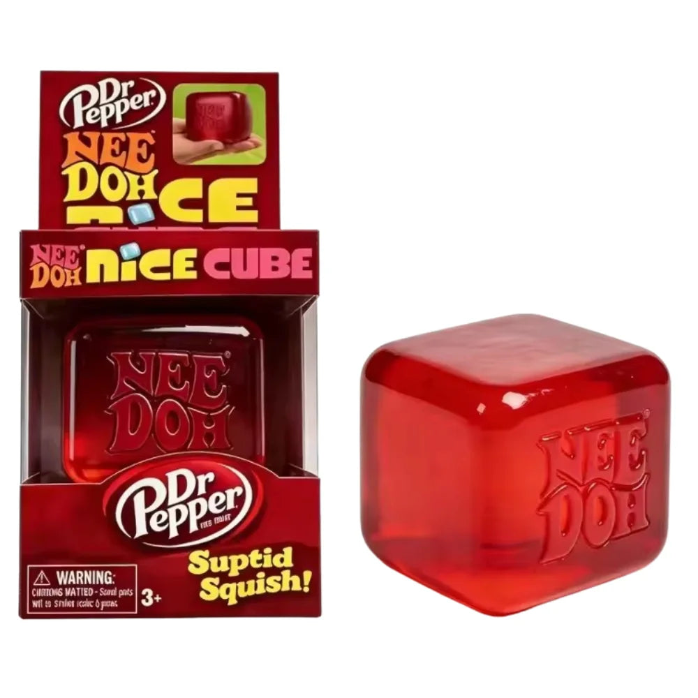 Schylling Nice Cube Series & Jellyfish Sensory Fidget Toy Soft Squishy Squeeze Stress Relief Blind Box for Daily Relax