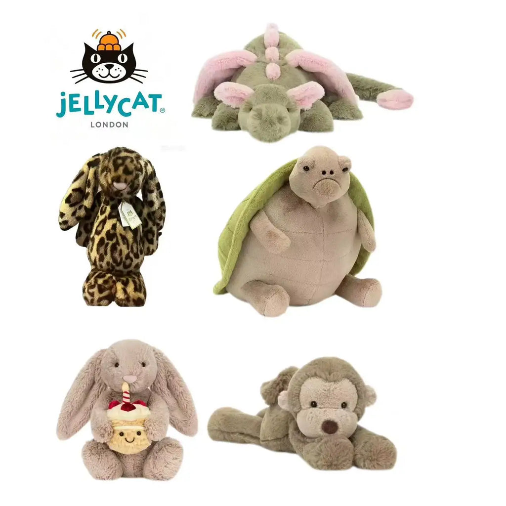 JELLYCAT Plush Toys JC PlushToys: Love Series; Rabbit Series; Dragon Series;Turtle Series;Bear Series;Clover and Other Dolls2026