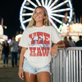 Yee Haw Western Graphic Tee – Vintage Cowboy Shirt