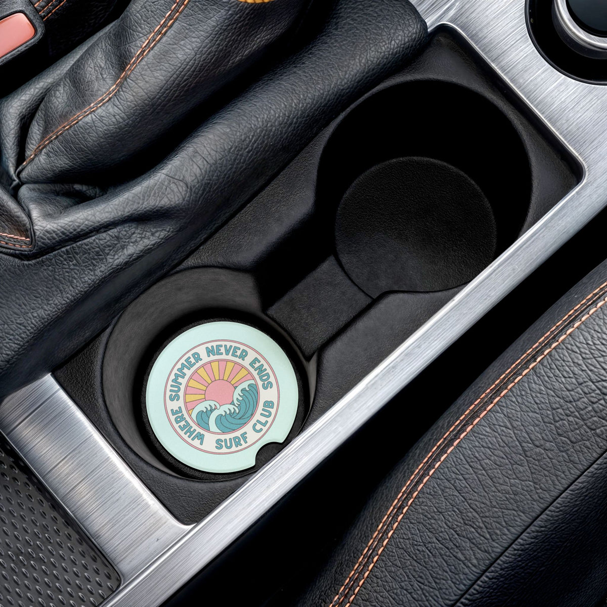 Soapstone Car Coaster