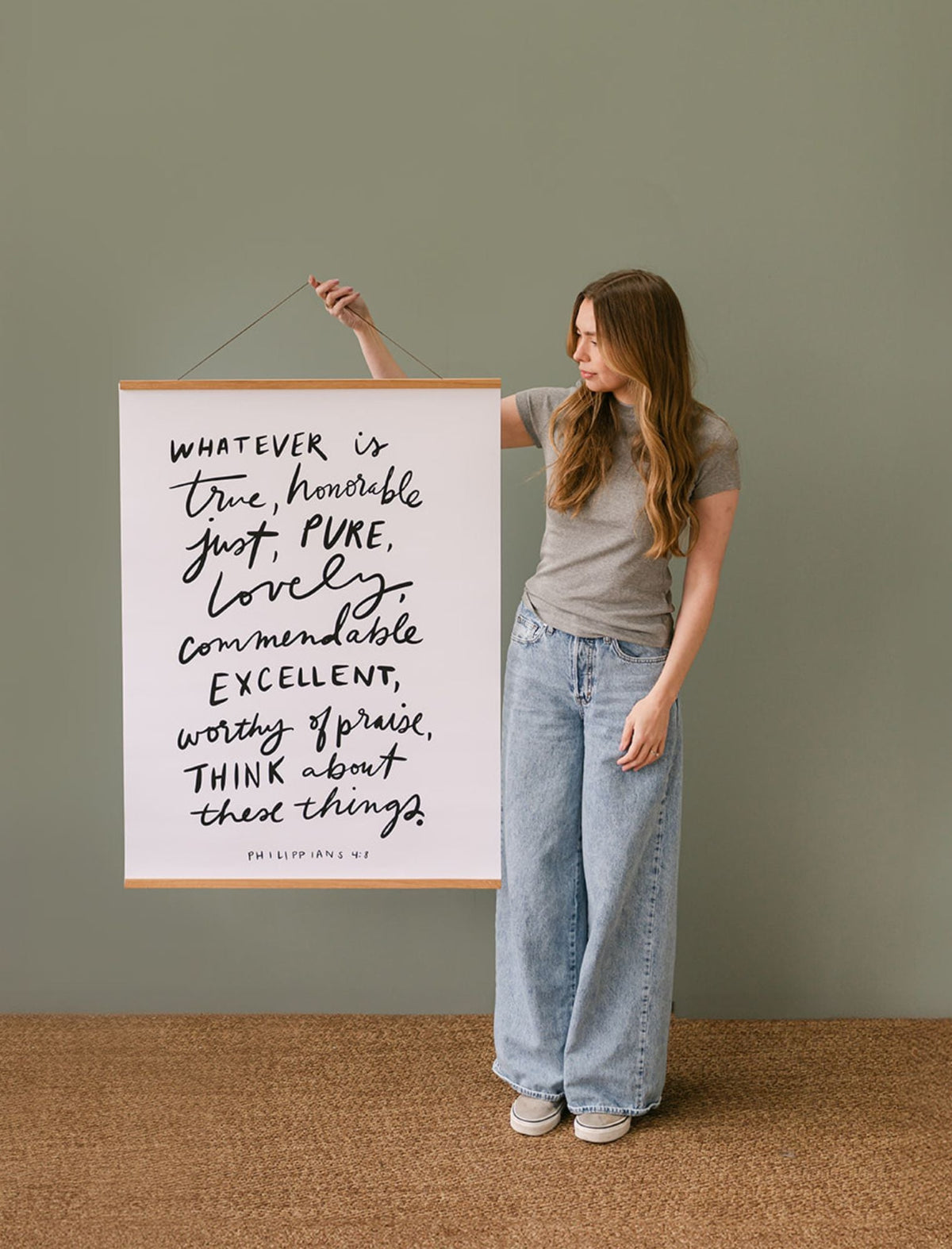 Large Poster: Whatever is true