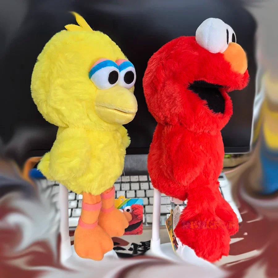 20cm Classic Sesame Street Plush Toy Stuffed Toy Big Bird Elmo Cookie Monster Oscar Official Licensed Soft Doll Lovely Gift