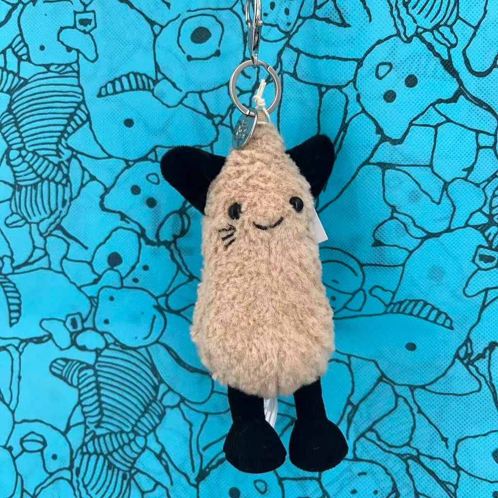 New UK Limited Edition Tea Bag Marshmallows Cartoon Doll Cat Interactive Toy Pet Girl Gift Graduation Season Gift Keychain