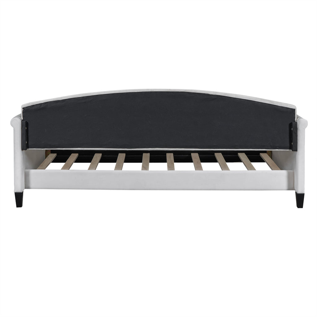 Modern Luxury Tufted Button Daybed - Twin - Beige