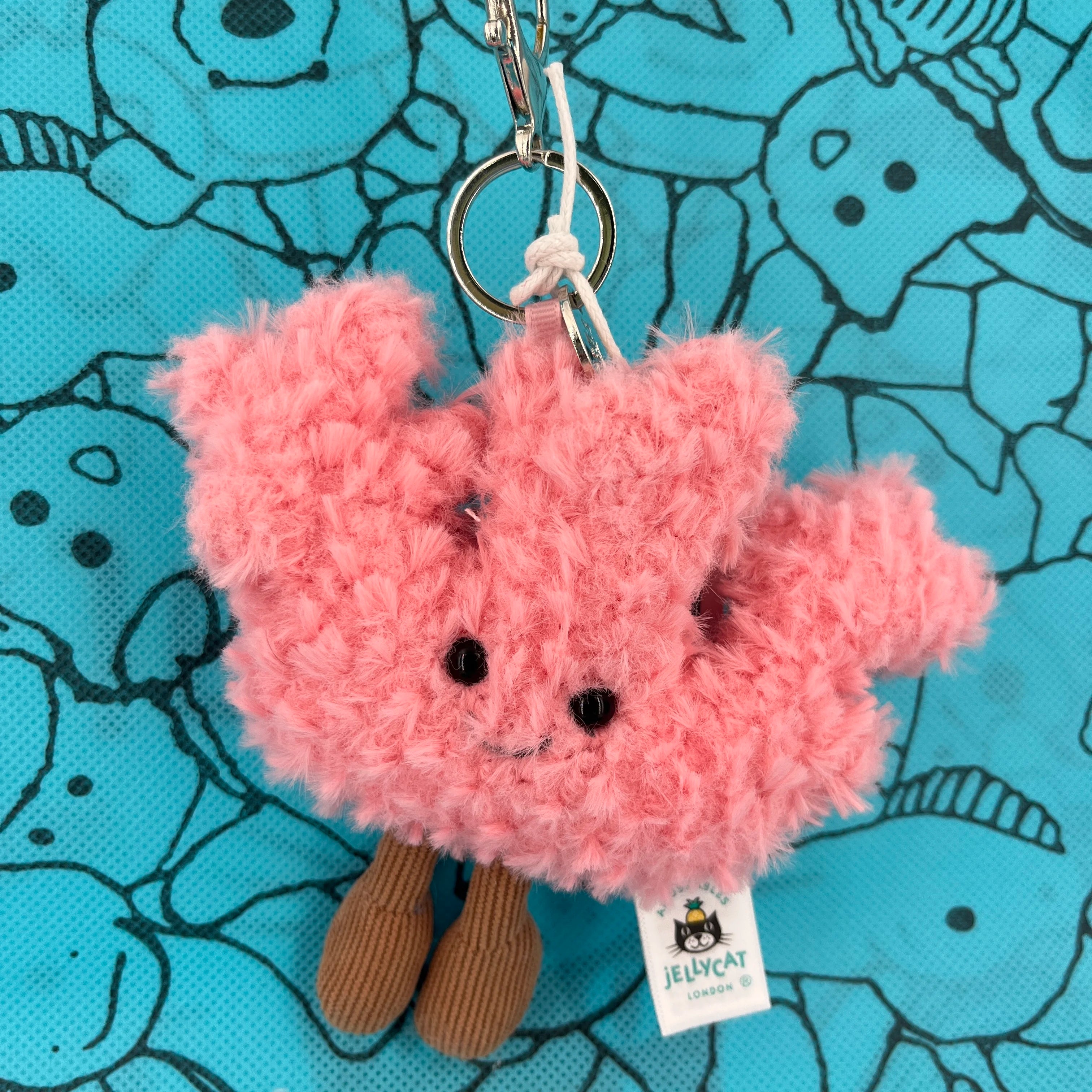 New UK Limited Edition Tea Bag Marshmallows Cartoon Doll Cat Interactive Toy Pet Girl Gift Graduation Season Gift Keychain