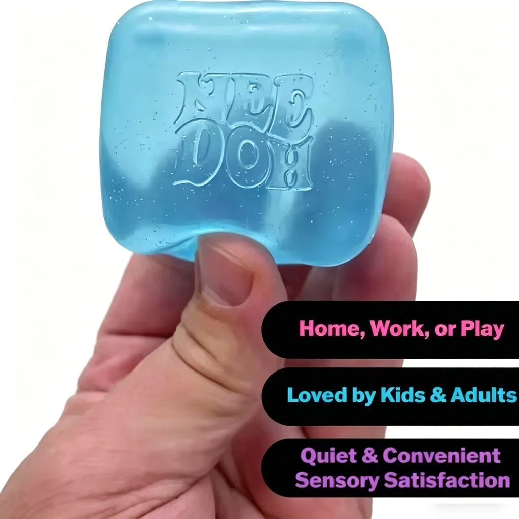 Schylling Nice Cube Series & Jellyfish Sensory Fidget Toy Soft Squishy Squeeze Stress Relief Blind Box for Daily Relax