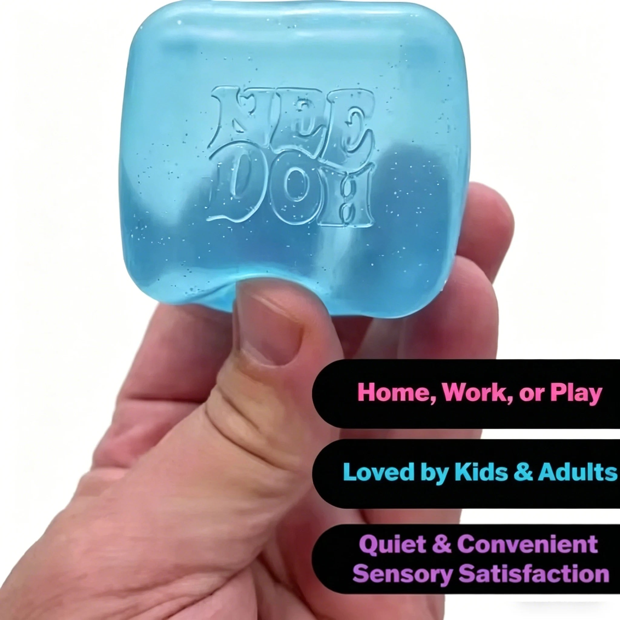 Schylling Nice Cube Series & Jellyfish Sensory Fidget Toy Soft Squishy Squeeze Stress Relief Blind Box for Daily Relax