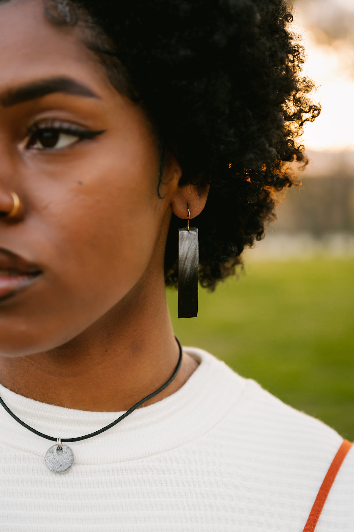 Baguette Earring