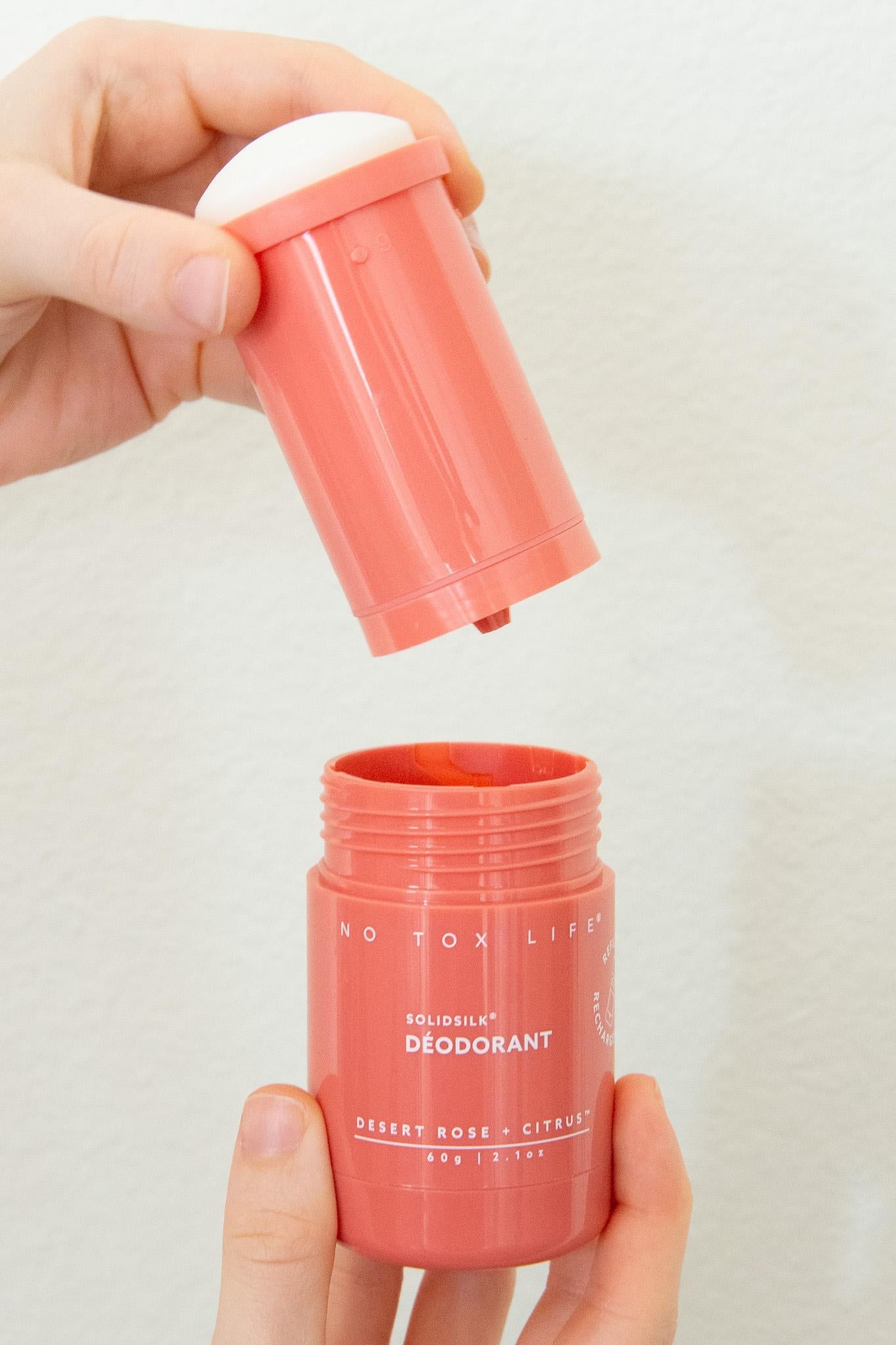SOLIDSILK® Deodorant Refill Capsule (Desert Rose + Citrus) - No Tox Life®