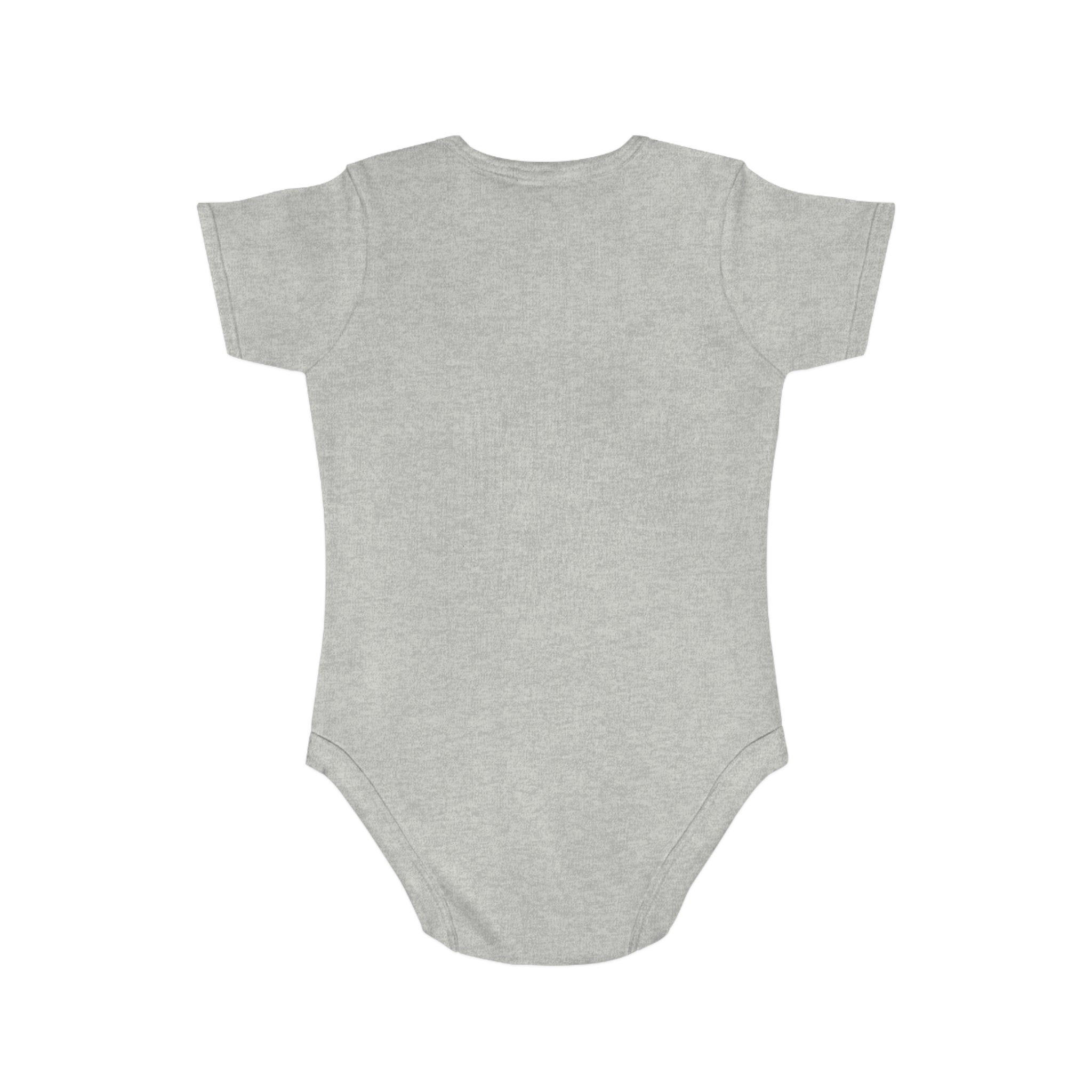 Mom Heart Banner baby bodysuit | tattoo style infant onesie