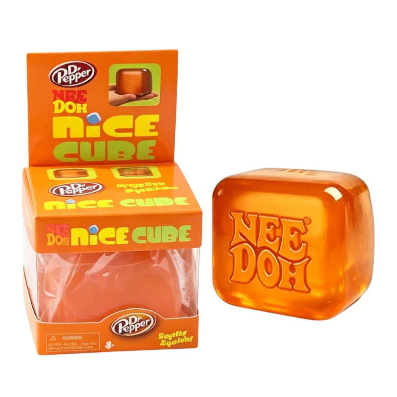 Schylling Nice Cube Series & Jellyfish Sensory Fidget Toy Soft Squishy Squeeze Stress Relief Blind Box for Daily Relax