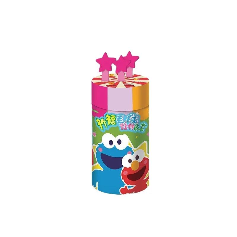 Reesee Sesame Street Series 1 Mystery Blind Box Soft Plush Doll Keychain Backpack Hanging Charm Household Decor Hobby Gift