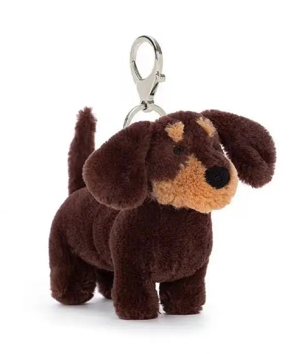 High quality cotton candy plush keychain, sky dragon, croissant toy JC bag charm cake little bear plush keychain decoration gift