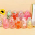 High Quality Maltose Bottle Squishy Stress Relief Flowing Sequins Simulated Candy Bottle Decompression Soft Milk Bottle Squeeze