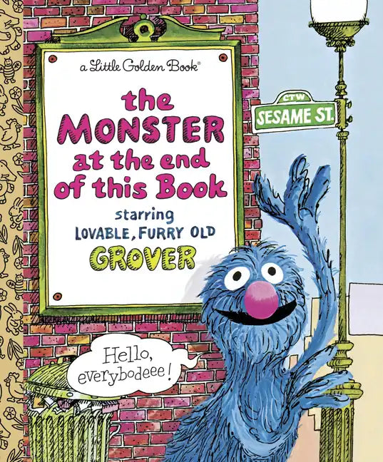 The Monster at the End of This Book (Sesame Street) - Hardcover