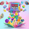 Surprise Box - Assorted Stress Relief Squeeze Toys, Food & Animal Shaped Squishy Balls, Anxiety Relief Sensory Fidget Toys