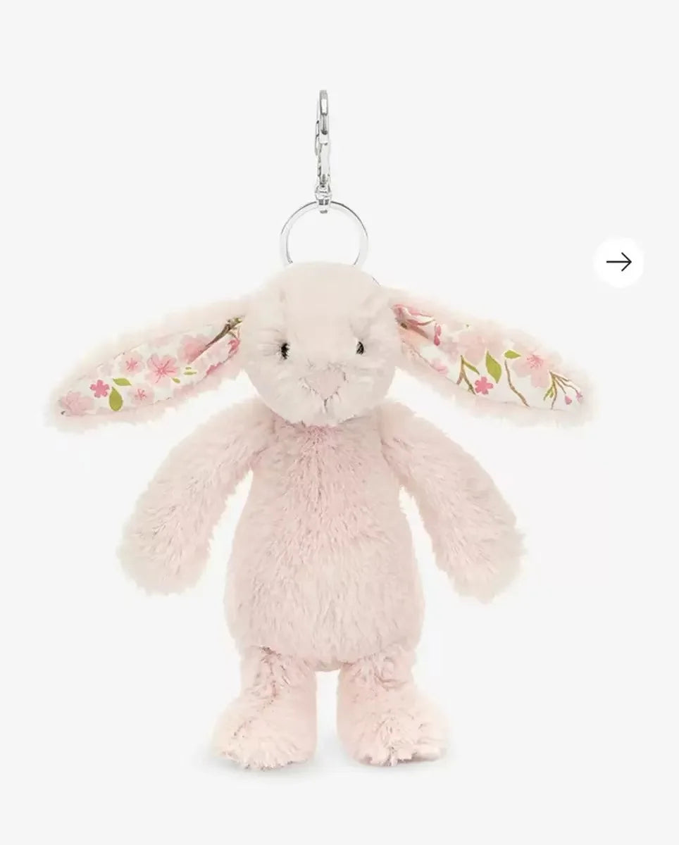 High quality cotton candy plush keychain, sky dragon, croissant toy JC bag charm cake little bear plush keychain decoration gift