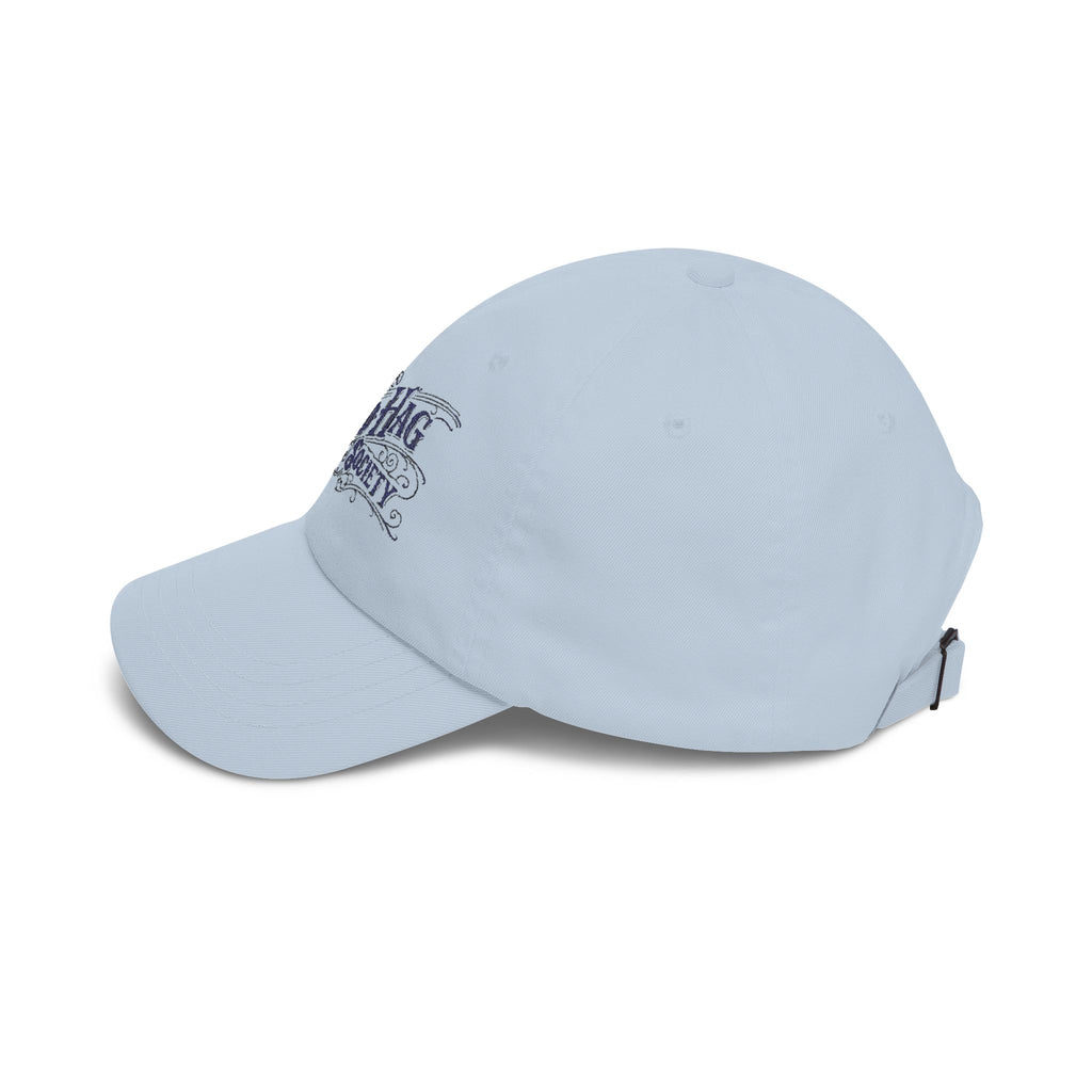 The Old Hag Society Dad Cap | Vintage Script Embroidered Hat