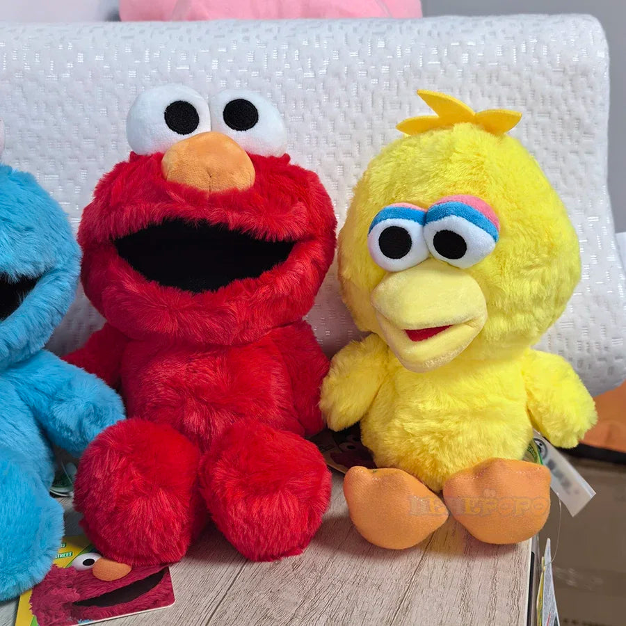 20cm Classic Sesame Street Plush Toy Stuffed Toy Big Bird Elmo Cookie Monster Oscar Official Licensed Soft Doll Lovely Gift