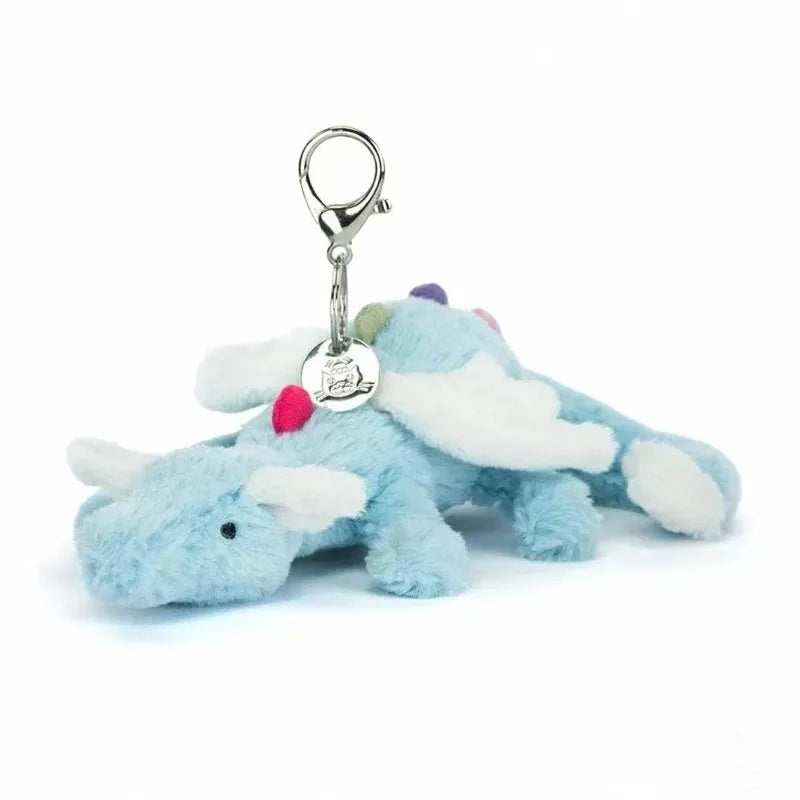 Hot-selling UK limited edition tea bag marshmallow cartoon cat plush interactive toy pet girl gift graduation seasongiftkeychain