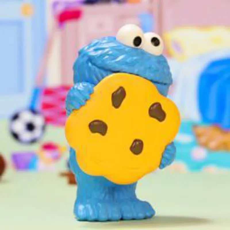 POP MART Sesame Street Basics Genuine Blind Box Mystery Box Guess Bag Toys Doll Cute Anime Figure Desktop