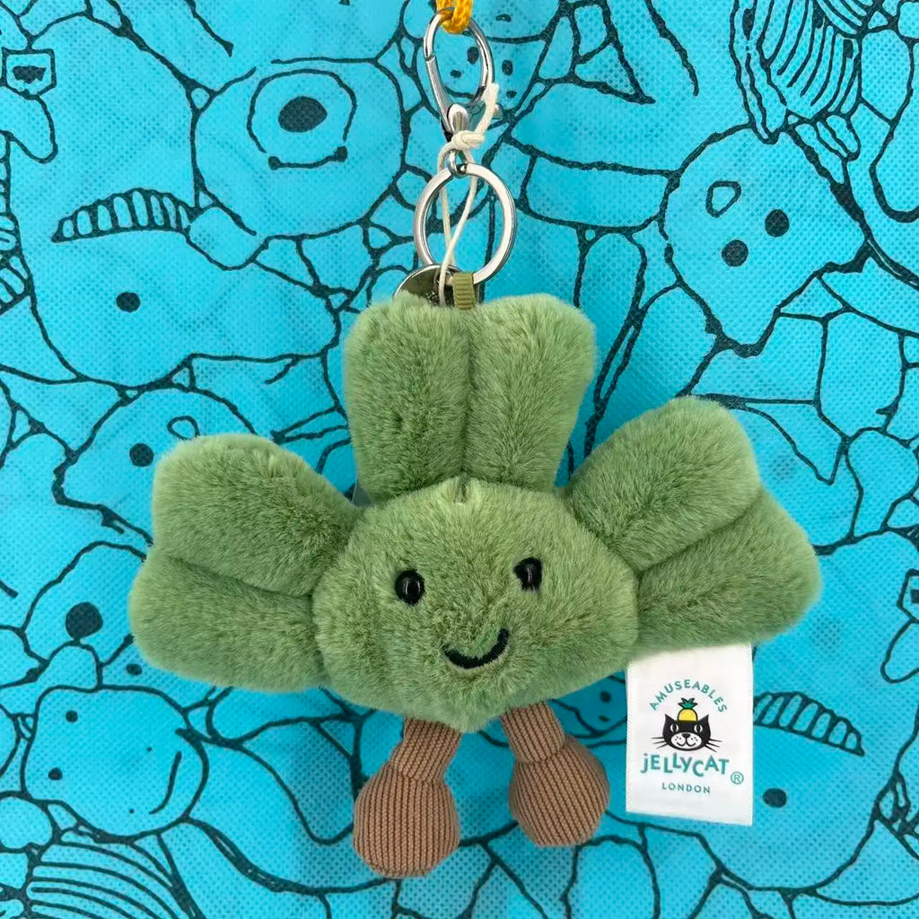 New UK Limited Edition Tea Bag Marshmallows Cartoon Doll Cat Interactive Toy Pet Girl Gift Graduation Season Gift Keychain