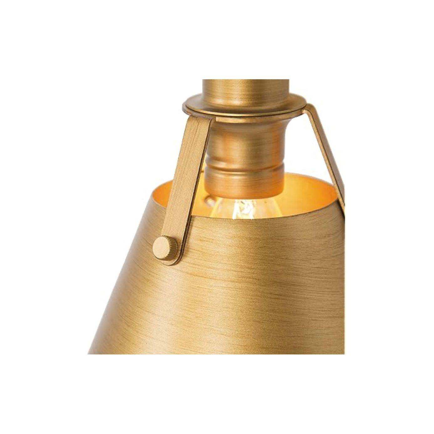 Gepow Gold Wall Sconce Antique Light Fixture For Bedroom Bathroom