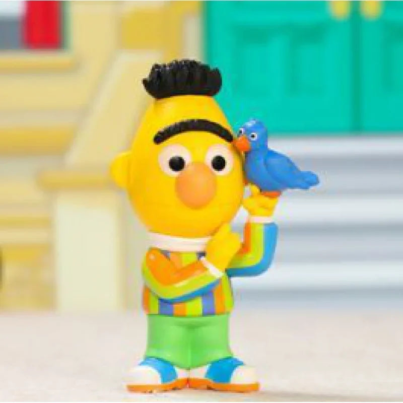 POP MART Sesame Street Basics Genuine Blind Box Mystery Box Guess Bag Toys Doll Cute Anime Figure Desktop