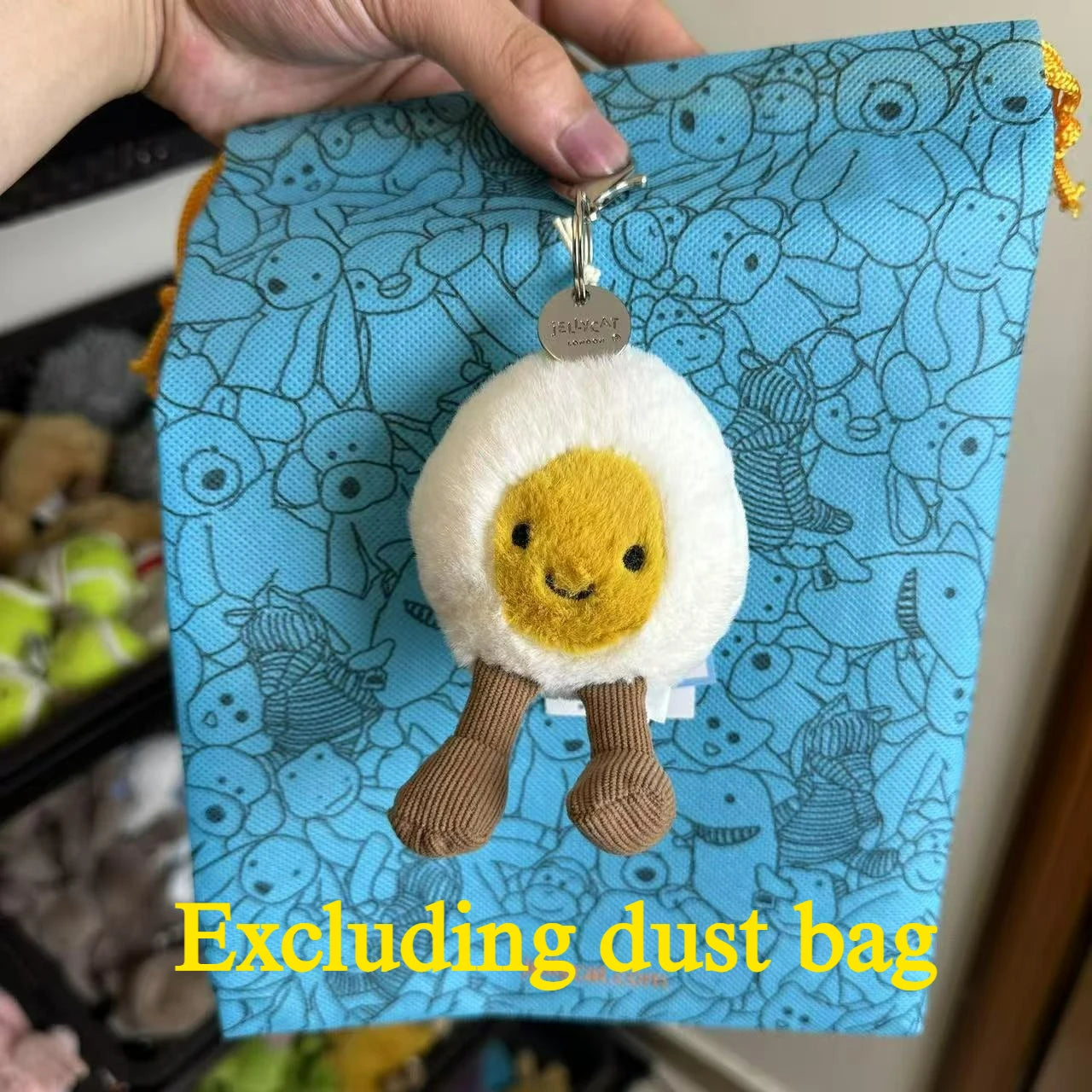 New UK Limited Edition Tea Bag Marshmallows Cartoon Doll Cat Interactive Toy Pet Girl Gift Graduation Season Gift Keychain