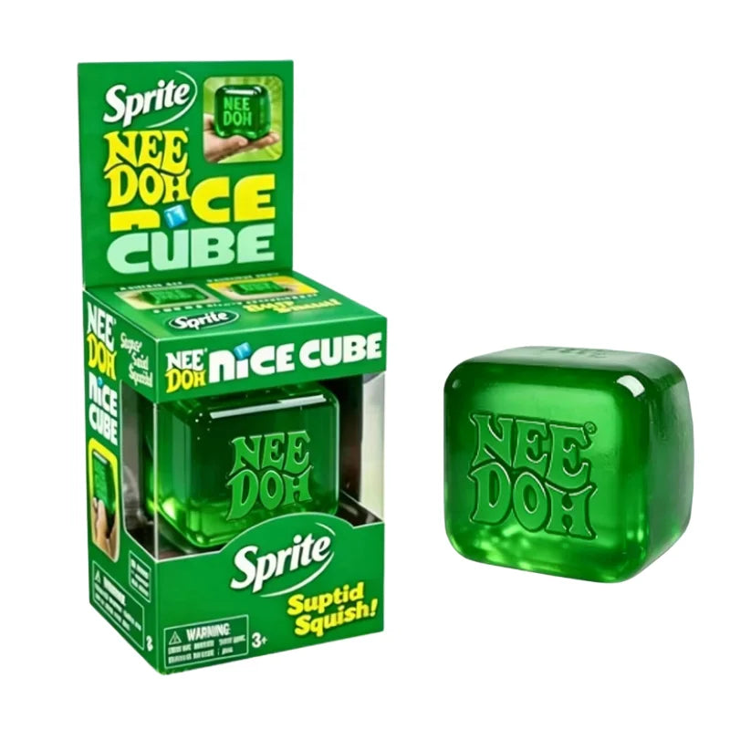 Schylling Nice Cube Series & Jellyfish Sensory Fidget Toy Soft Squishy Squeeze Stress Relief Blind Box for Daily Relax
