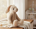 Long Ear Bunny Stuffed Animal - 14" Ultra Soft Plush | Cream