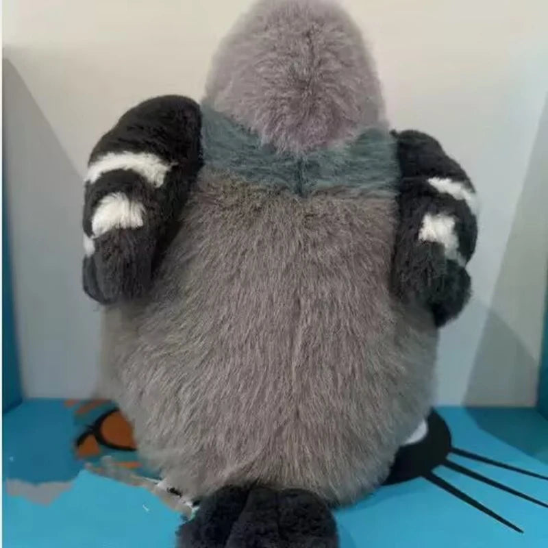 23cm Fat Pigeon Fluffy Bird Companion Plushine Animal Doll Perfect Brithday Gift for Children your Girlfriend The Best Gift for