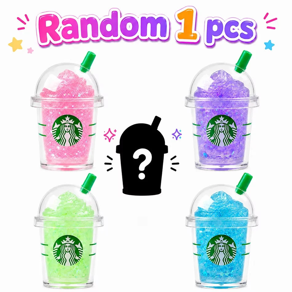 Schylling NeeD Doh Stress-relief drink cup Bilnd Box Sensory Squeeze Toy Stress Relief Snowball for Focus ADHD Population