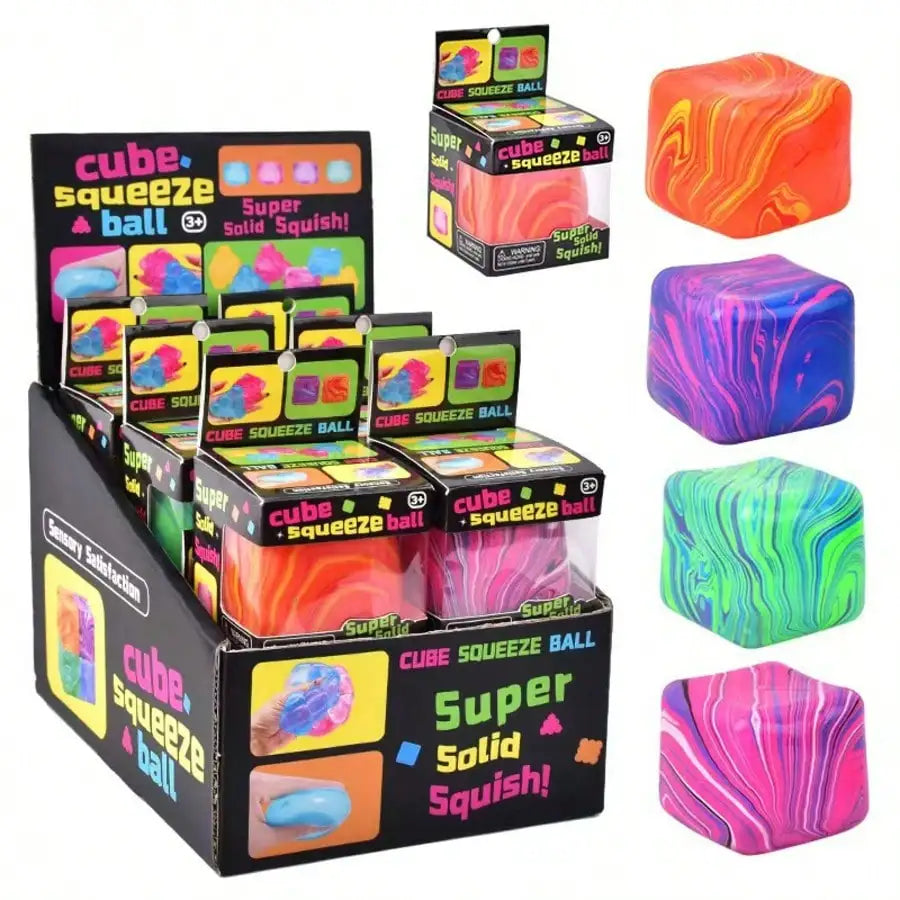 100+Pcs Surprise Box Toys Novelty Stress Relief Assorted Squishy Figures Blind Box Fun Mystery Fidget  Stress Relief Surprise