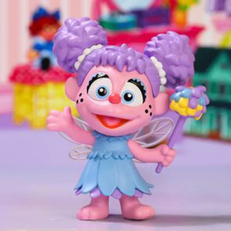 POP MART Sesame Street Basics Genuine Blind Box Mystery Box Guess Bag Toys Doll Cute Anime Figure Desktop