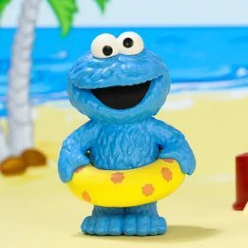 POP MART Sesame Street Basics Genuine Blind Box Mystery Box Guess Bag Toys Doll Cute Anime Figure Desktop