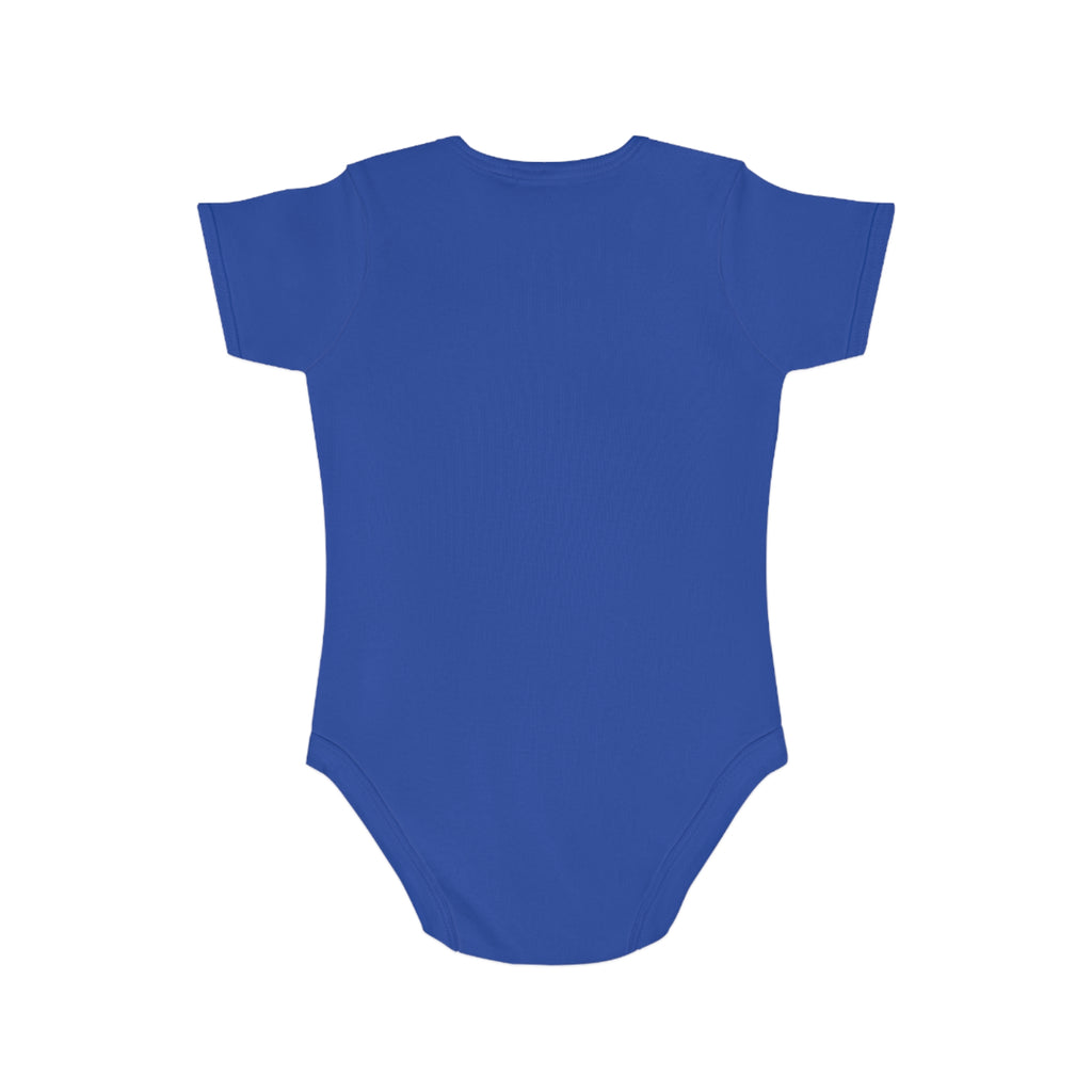 Mom Heart Banner baby bodysuit | tattoo style infant onesie