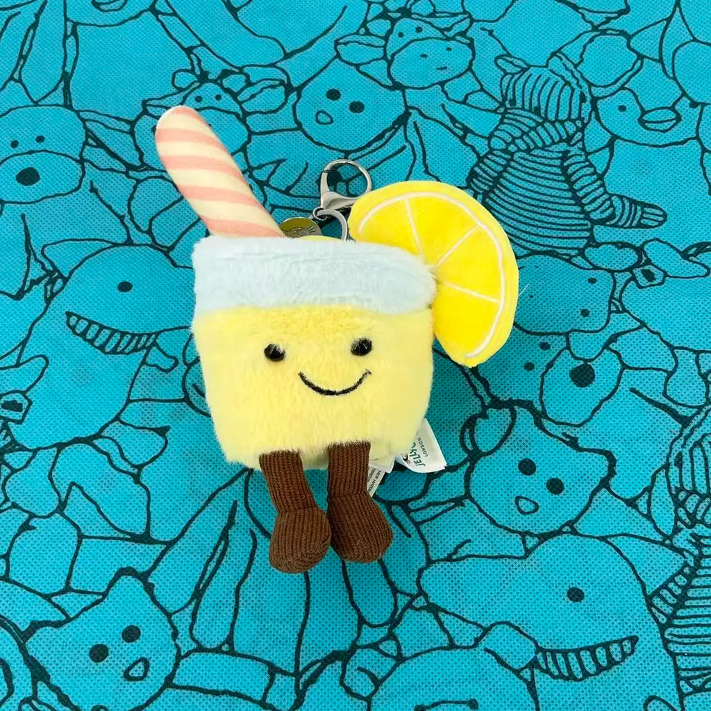 New UK Limited Edition Tea Bag Marshmallows Cartoon Doll Cat Interactive Toy Pet Girl Gift Graduation Season Gift Keychain