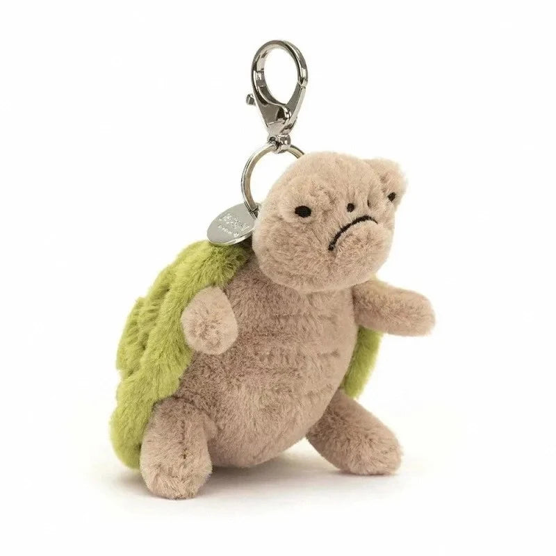 Hot-selling UK limited edition tea bag marshmallow cartoon cat plush interactive toy pet girl gift graduation seasongiftkeychain