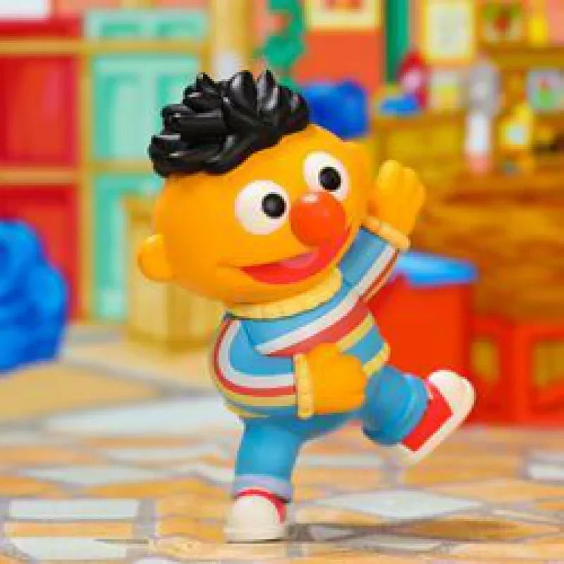 POP MART Sesame Street Basics Genuine Blind Box Mystery Box Guess Bag Toys Doll Cute Anime Figure Desktop