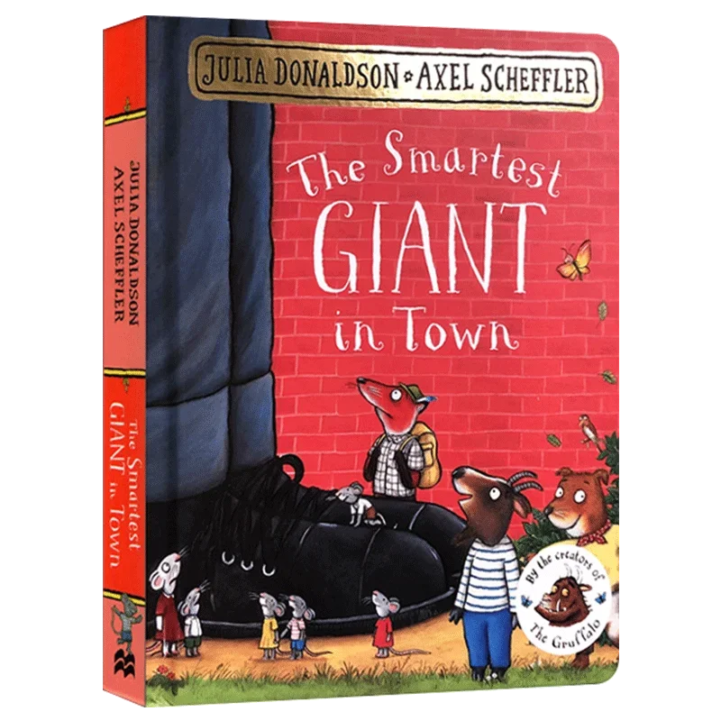 The Smartest Giant in Town, Julia Donaldson, Children's books aged 3 4 5 6, English picture book, 9781509830374
