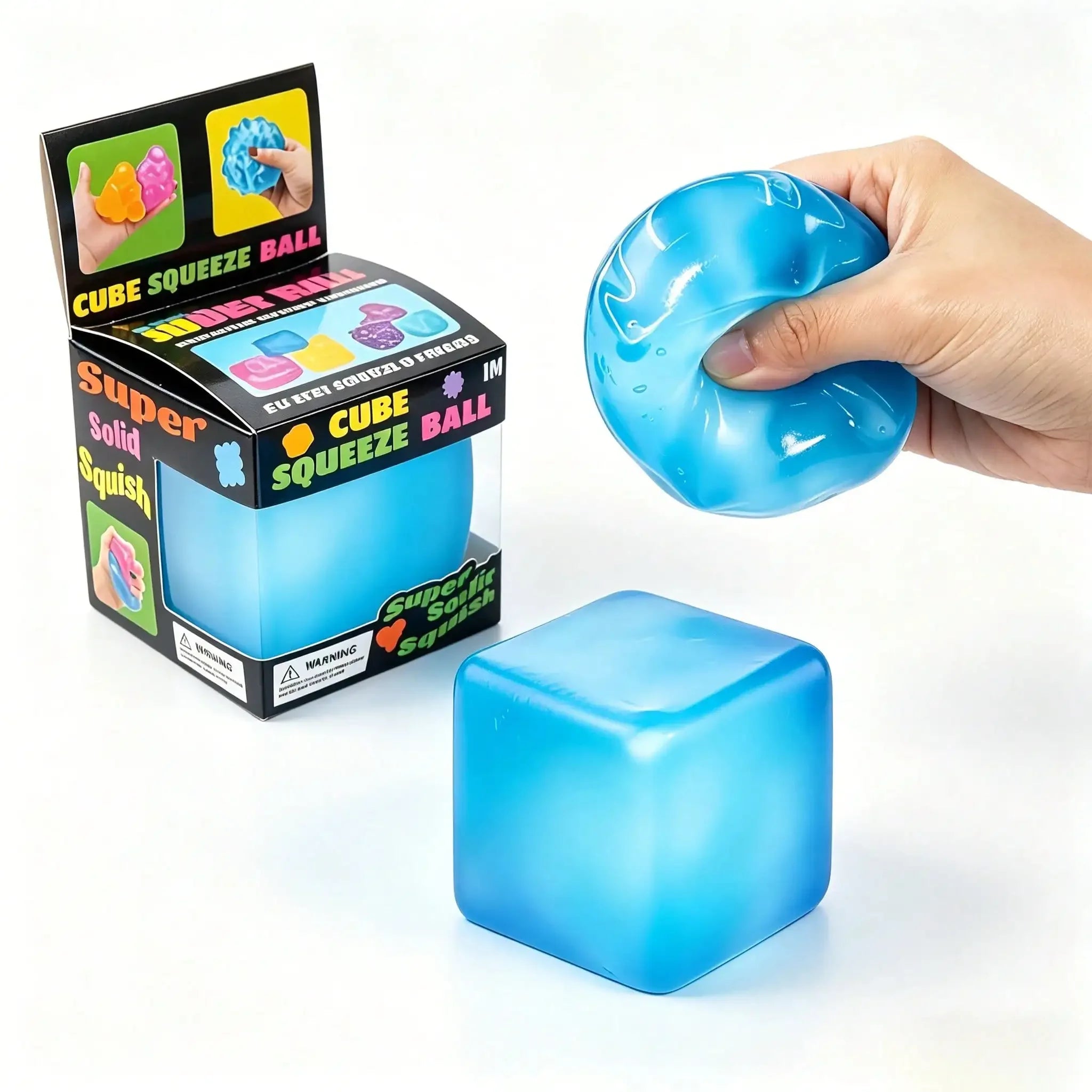 Surprise Box - Assorted Stress Relief Squeeze Toys, Food & Animal Shaped Squishy Balls, Anxiety Relief Sensory Fidget Toys