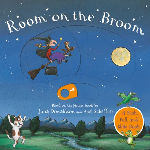 Room on the Broom Push-Pull-Slide - Board Book
